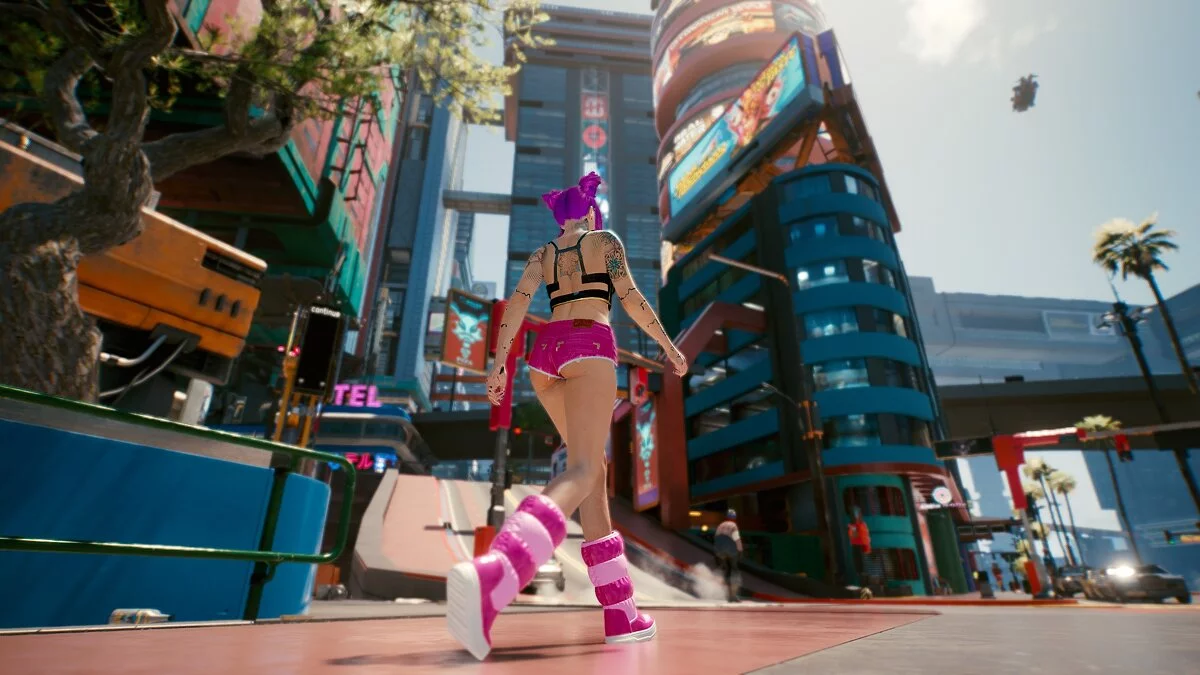 Cyberpunk 2077 — Ава - женский пресет для Ви
