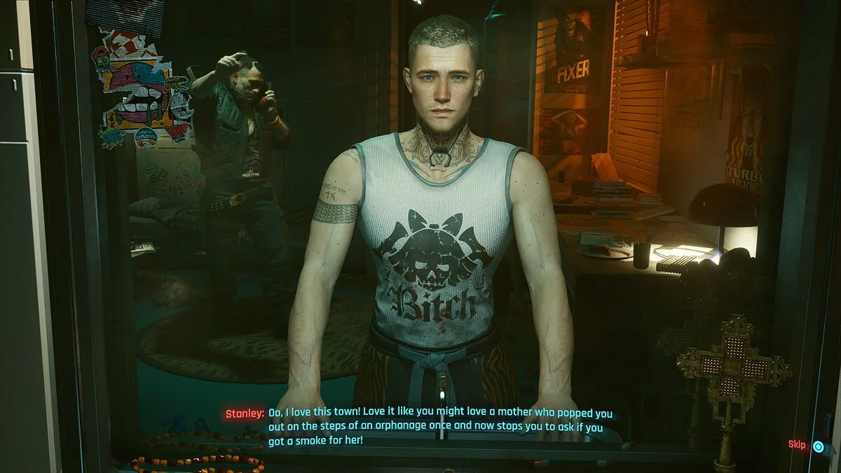 Cyberpunk 2077 — Винсент Бэбифейс Нельсон