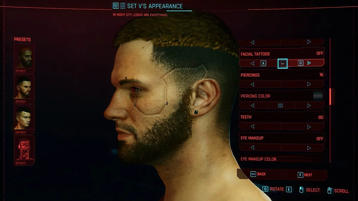 Cyberpunk 2077 — Ви из промо роликов