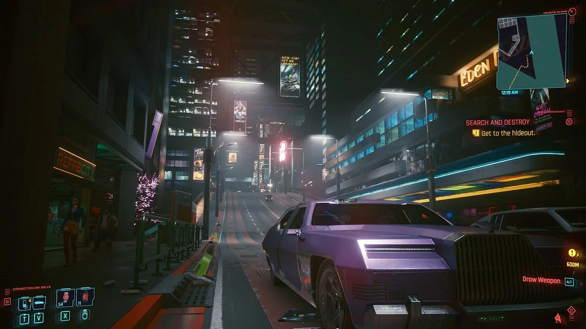 Cyberpunk 2077 — Улучшенные тени