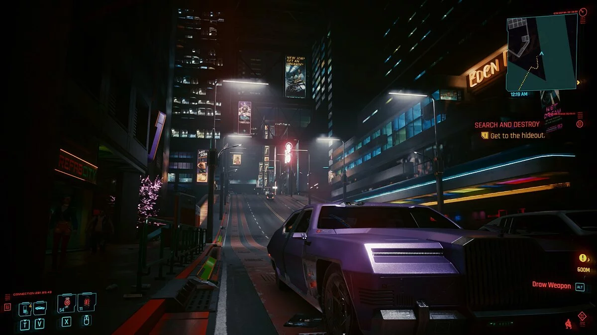 Cyberpunk 2077 — Улучшенные тени