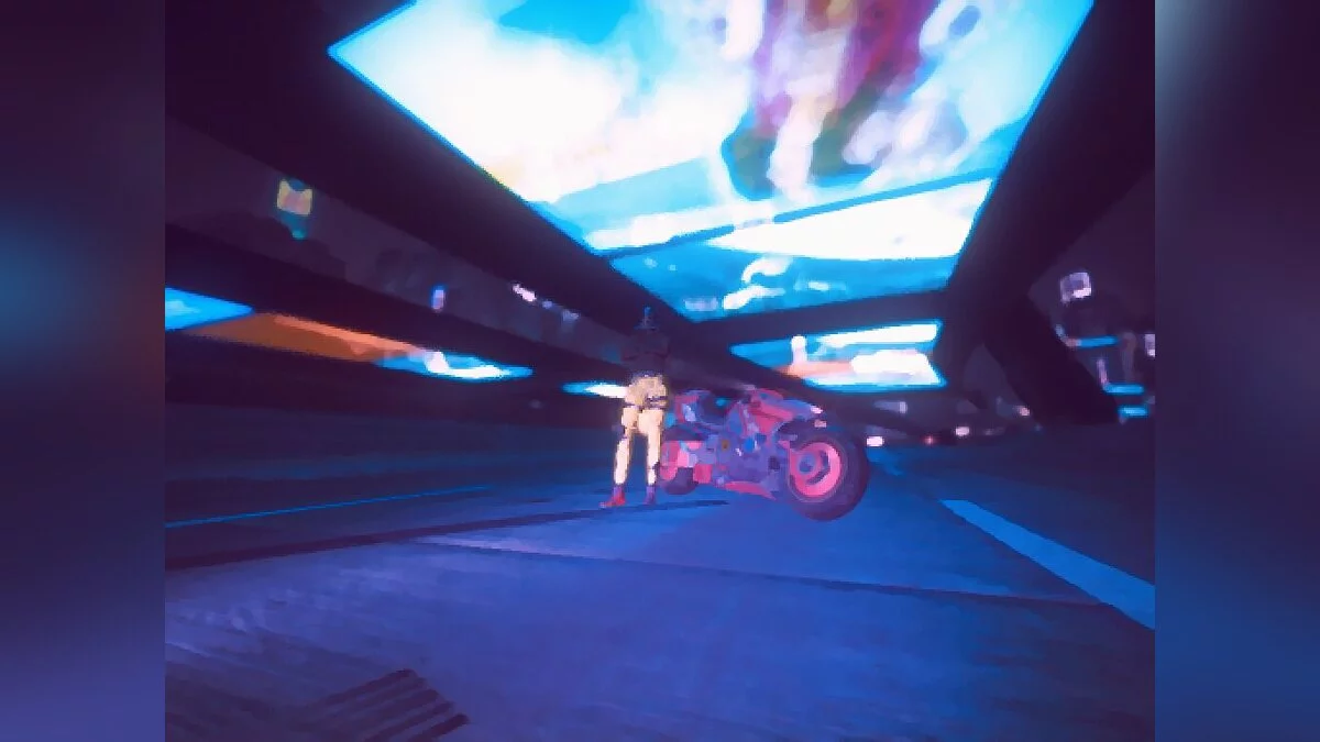 Cyberpunk 2077 — Пиксельная графика