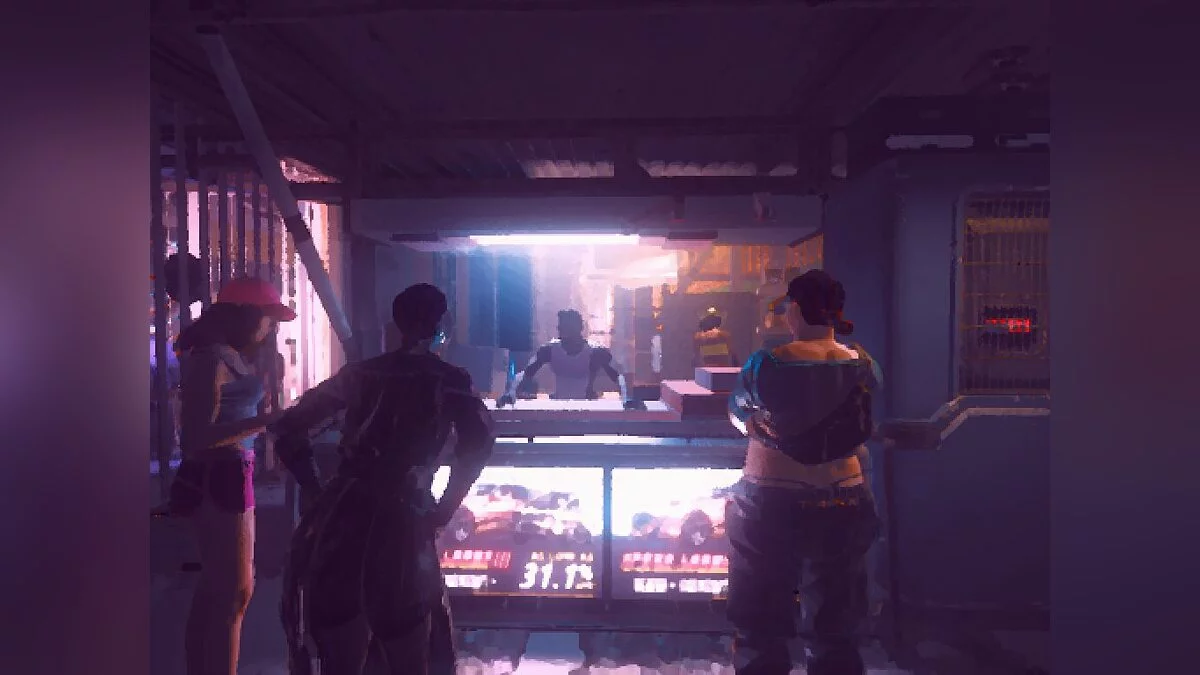 Cyberpunk 2077 — Пиксельная графика