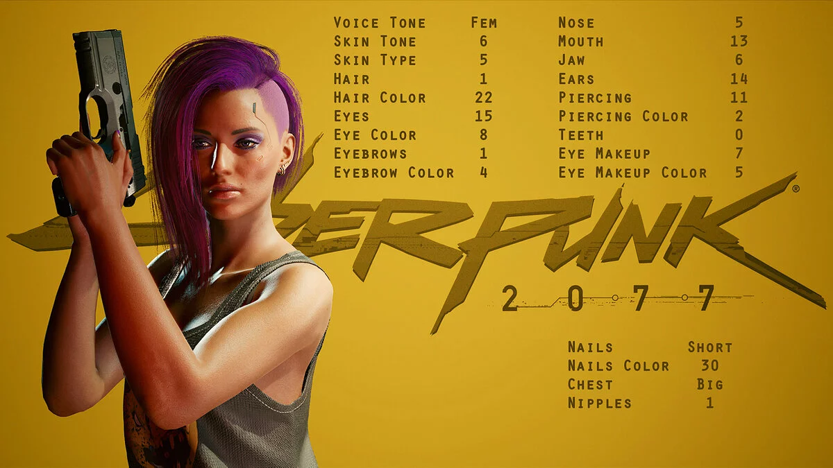 Cyberpunk 2077 — Милая Виктория