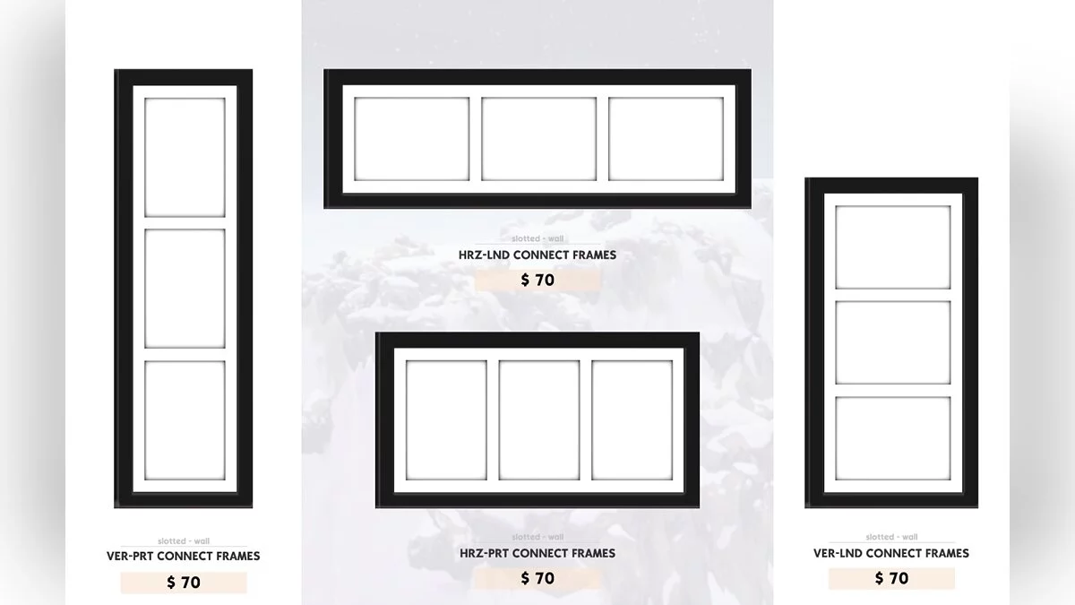 The Sims 4 — Функциональные фоторамки V2