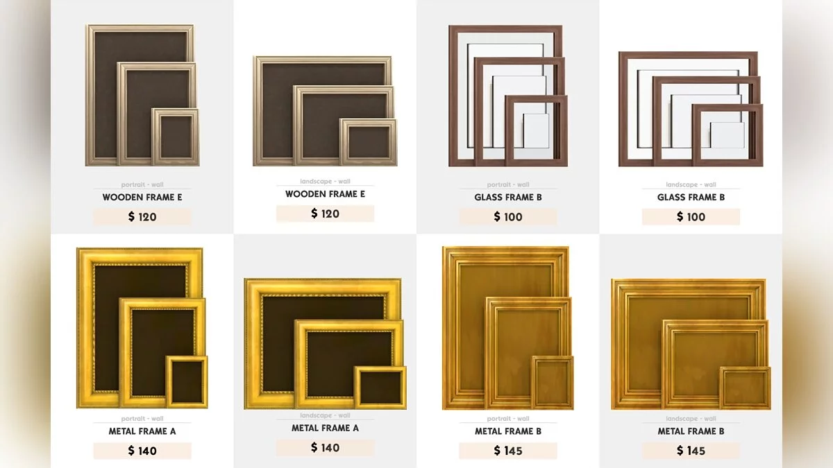 The Sims 4 — Функциональные фоторамки V2