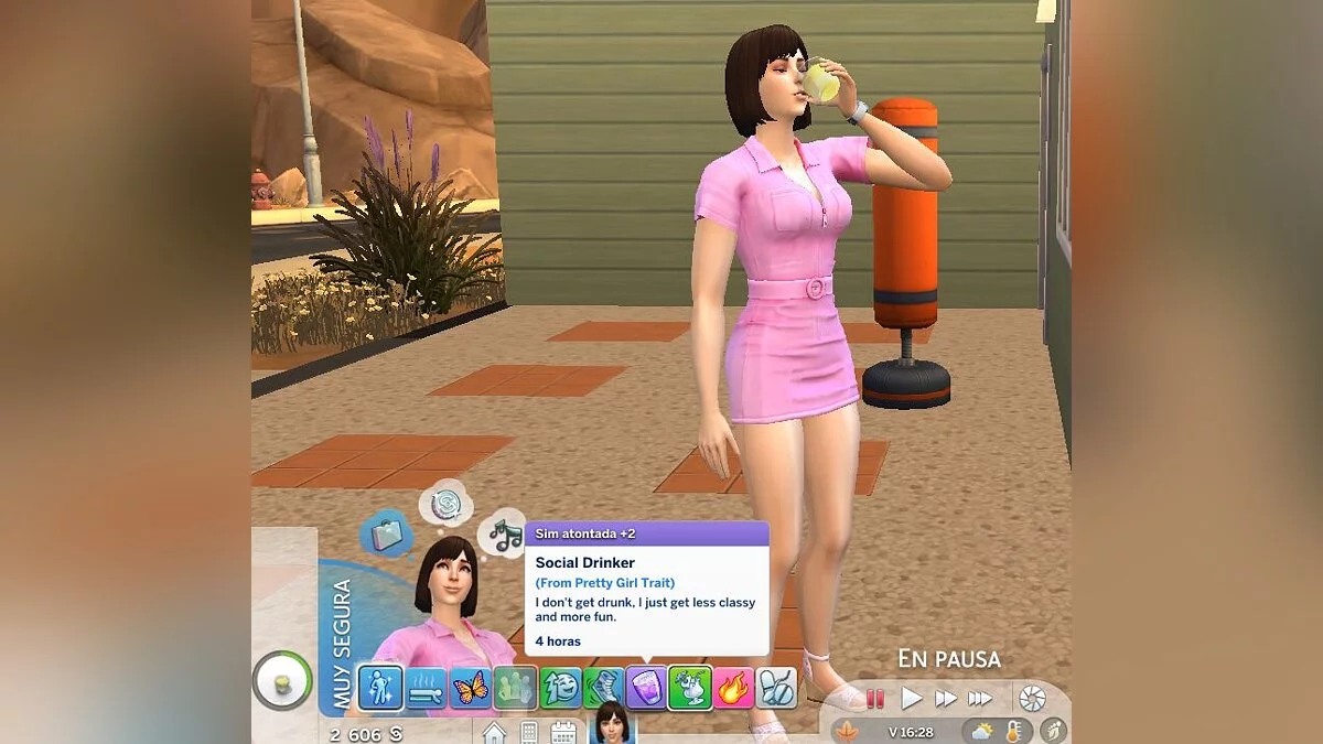 The Sims 4 — Черта характера — красивая девушка v2.5 