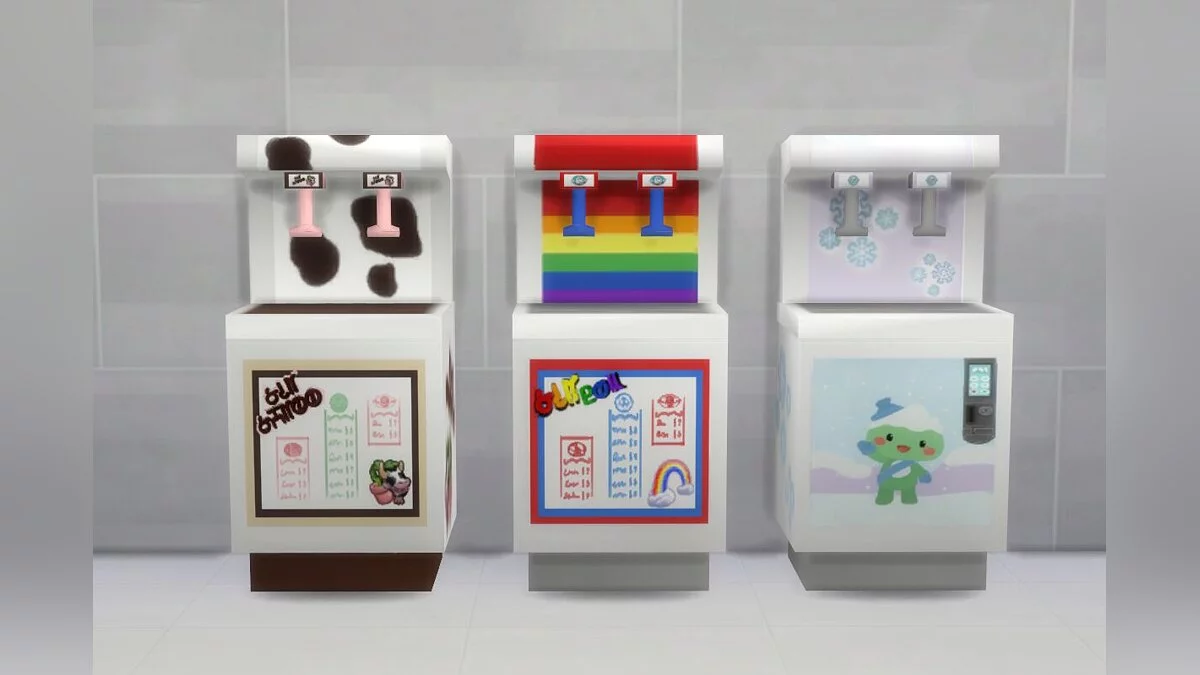 The Sims 4 — Функциональный автомат с напитками V1.0