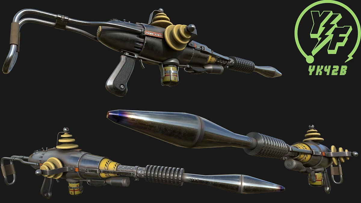 Fallout 4: Game of the Year Edition — Импульсная винтовка Yuma Flats YK42B