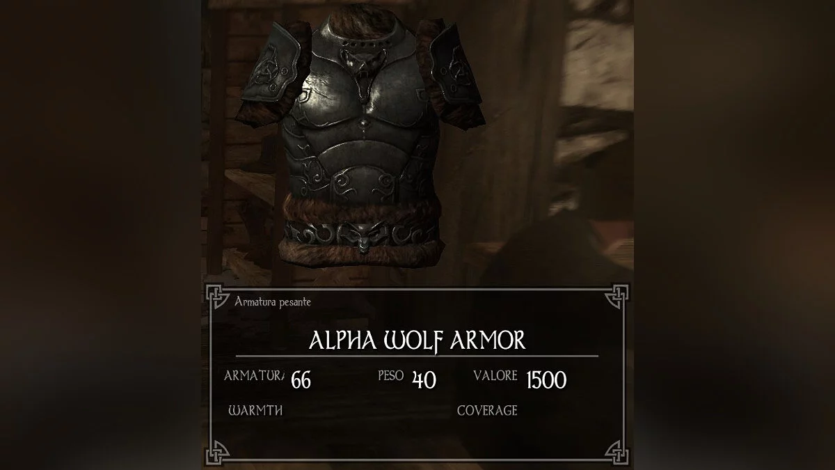 Elder Scrolls 5: Skyrim Special Edition — Доспехи волка