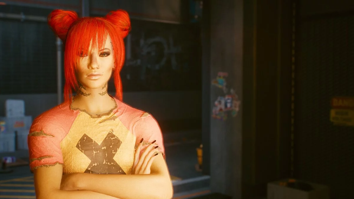 Cyberpunk 2077 — Надя - уличная леди