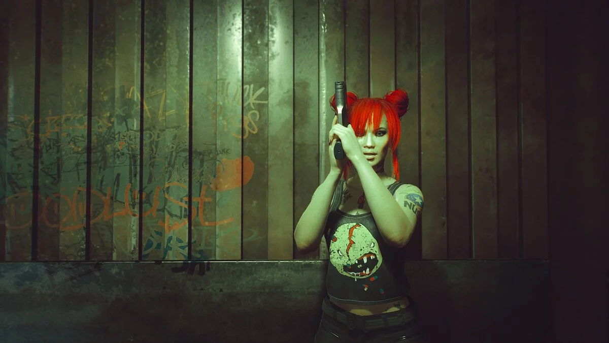 Cyberpunk 2077 — Надя - уличная леди