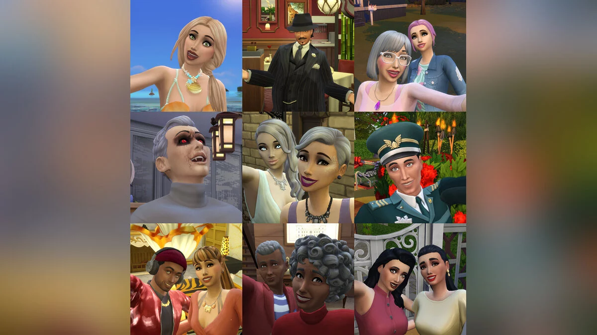 The Sims 4 — Готовое сохранение от Isleroux