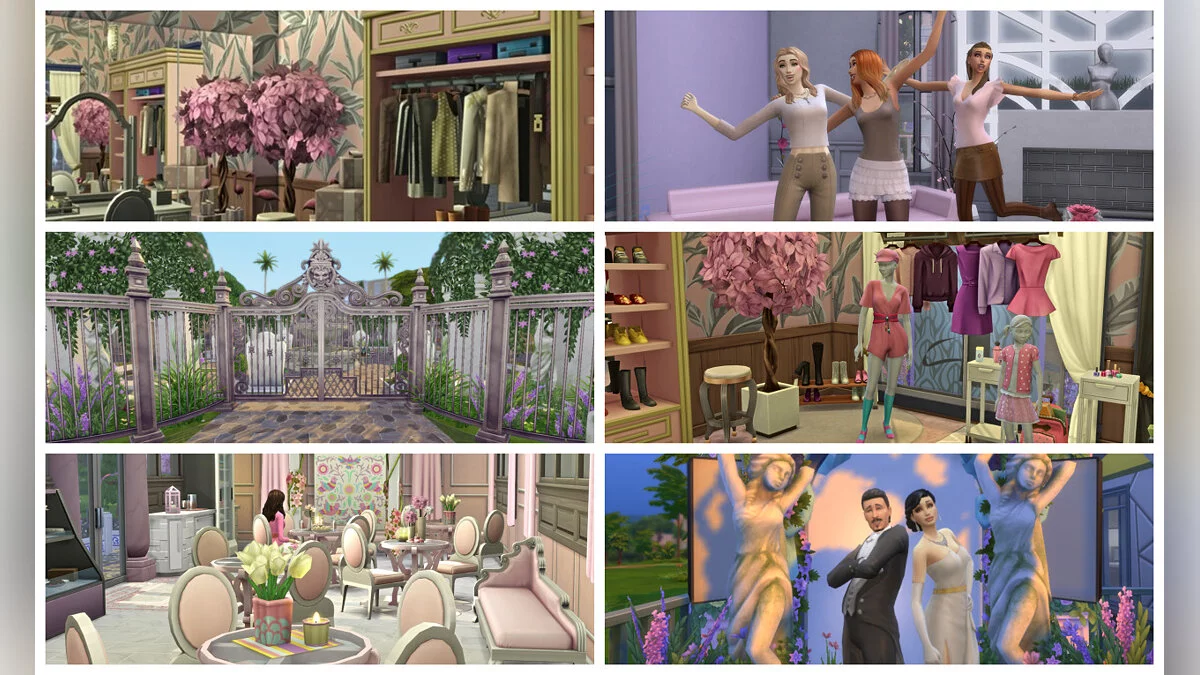 The Sims 4 — Готовое сохранение от Isleroux