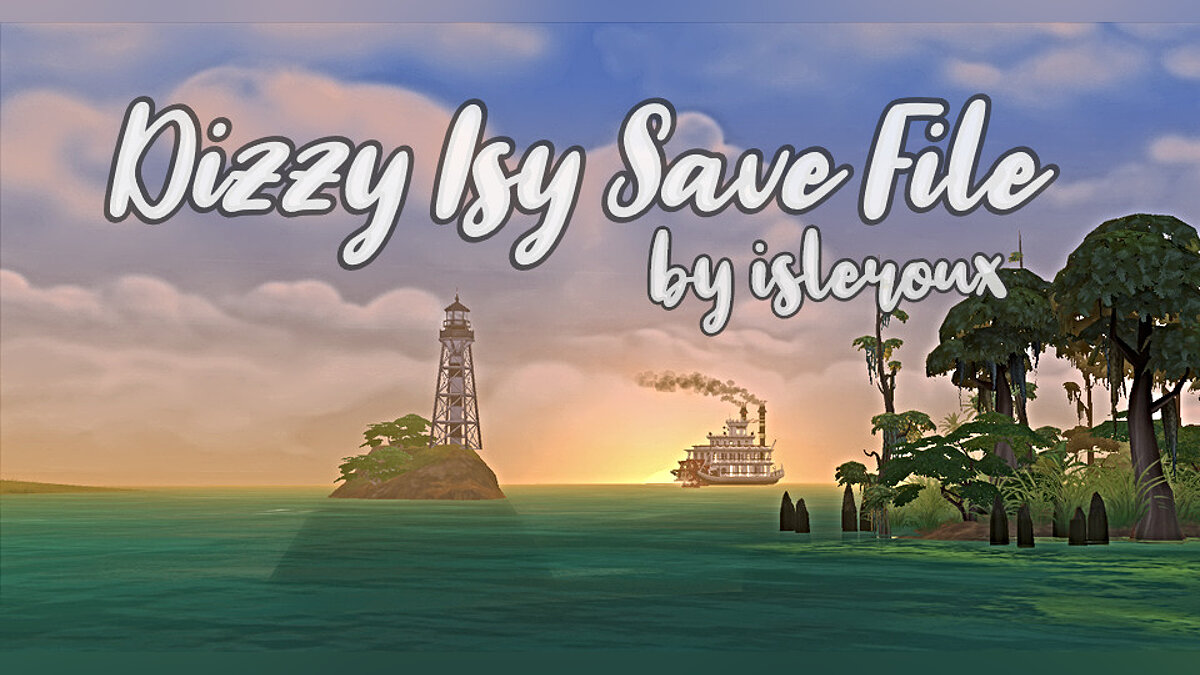 The Sims 4 — Готовое сохранение от Isleroux