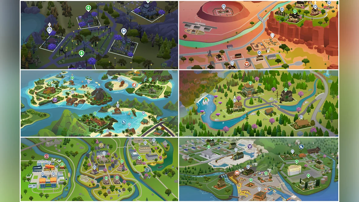 The Sims 4 — Готовое сохранение от Isleroux