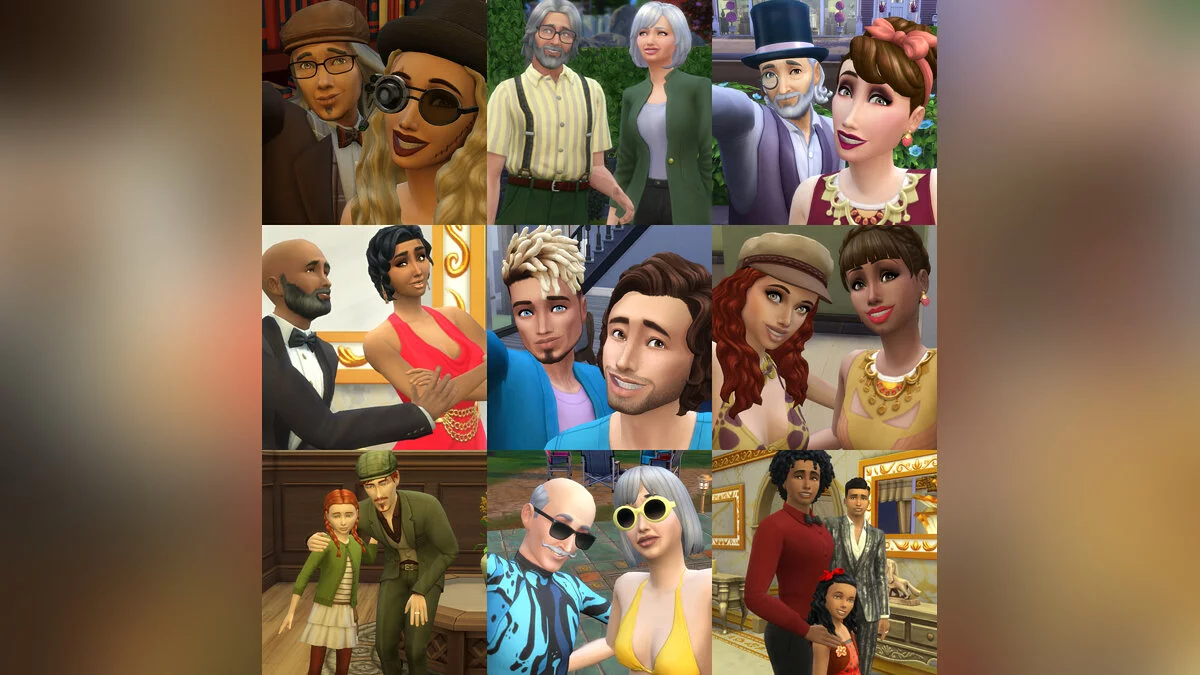 The Sims 4 — Готовое сохранение от Isleroux