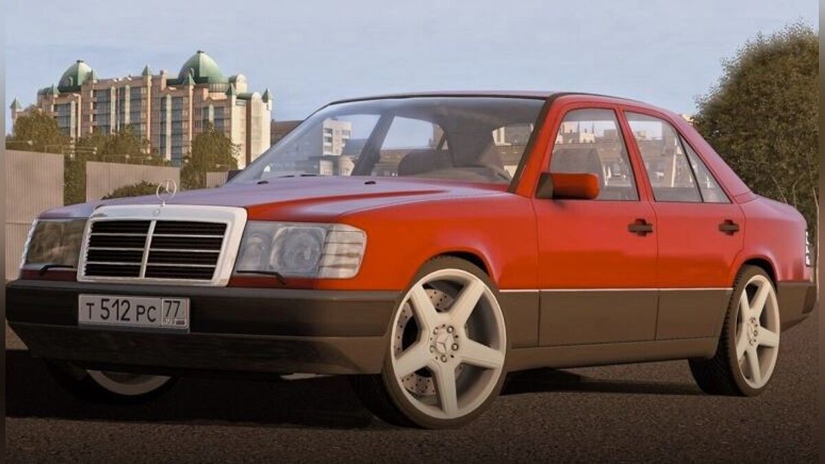 City Car Driving — Mercedes-Benz 300E W124 1990