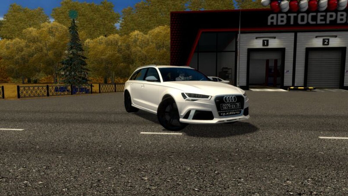 City Car Driving — Audi RS 6