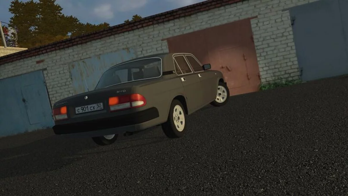 City Car Driving — ГАЗ-3110 Волга