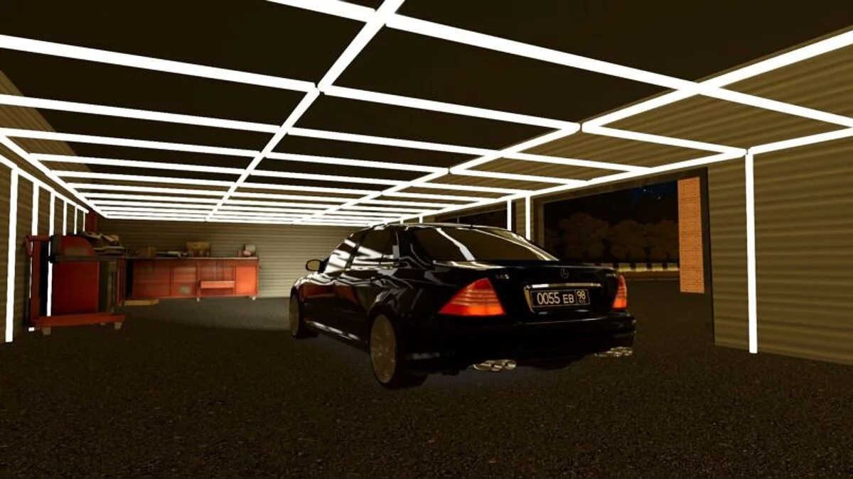 City Car Driving — Mercedes Benz S600 W220