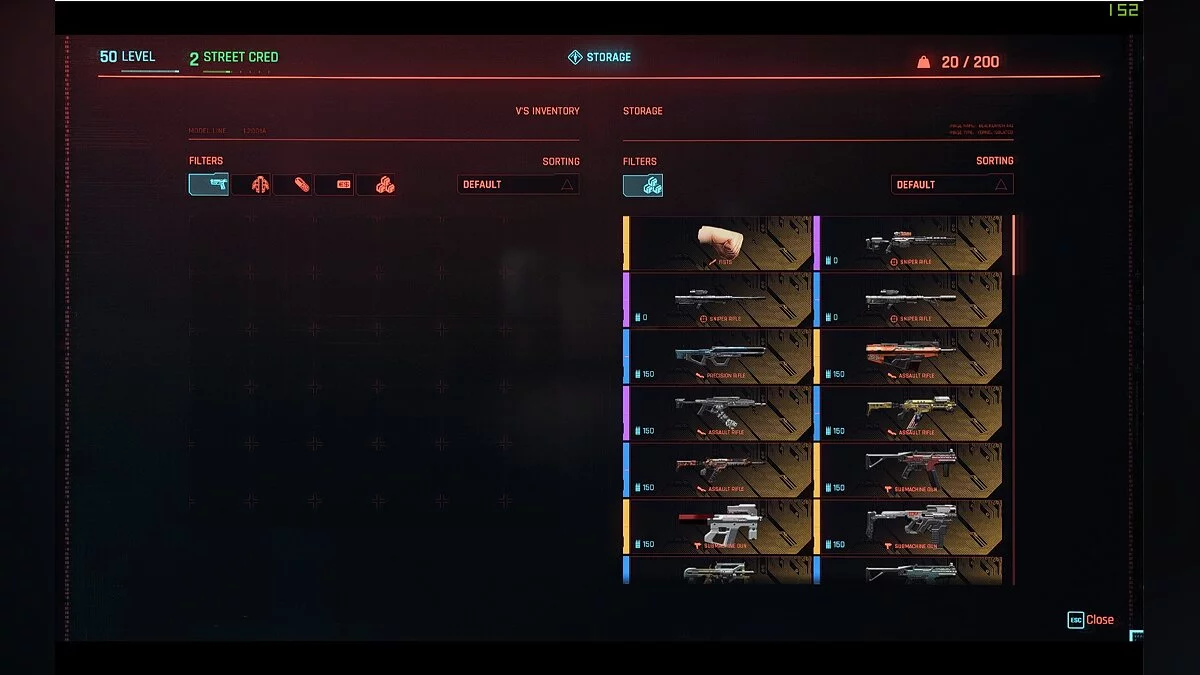 Cyberpunk 2077 — Легендарный кочевник 50-го уровня