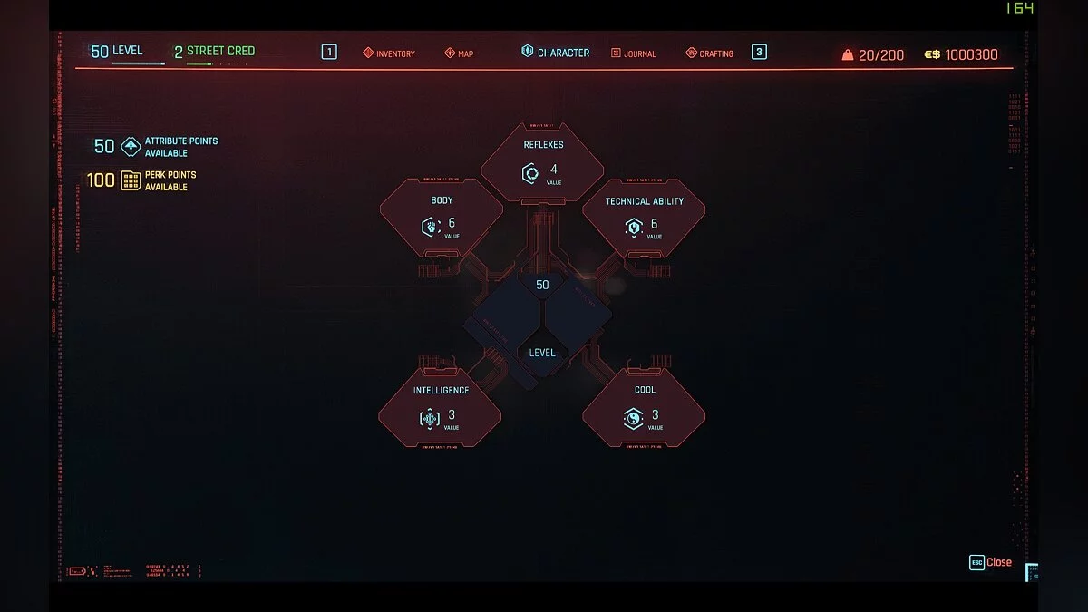 Cyberpunk 2077 — Легендарный кочевник 50-го уровня