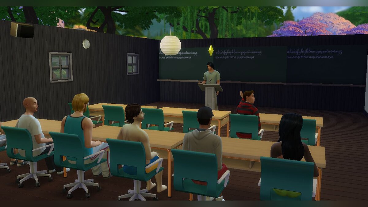 The Sims 4 — Меньше взрослых в университете