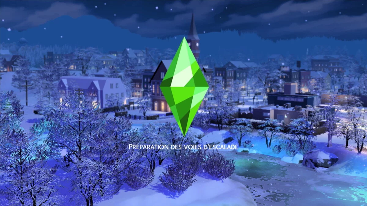 The Sims 4 — 5 загрузочных экранов на зимнюю тематику