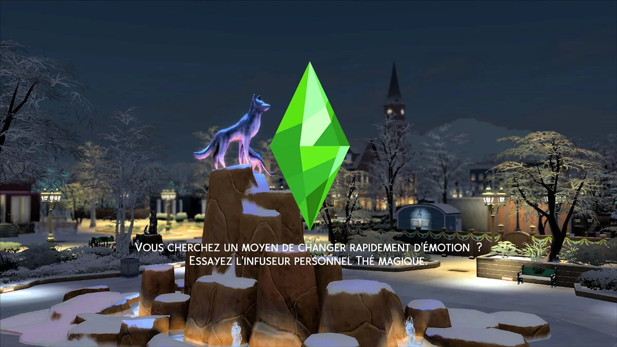 The Sims 4 — 5 загрузочных экранов на зимнюю тематику