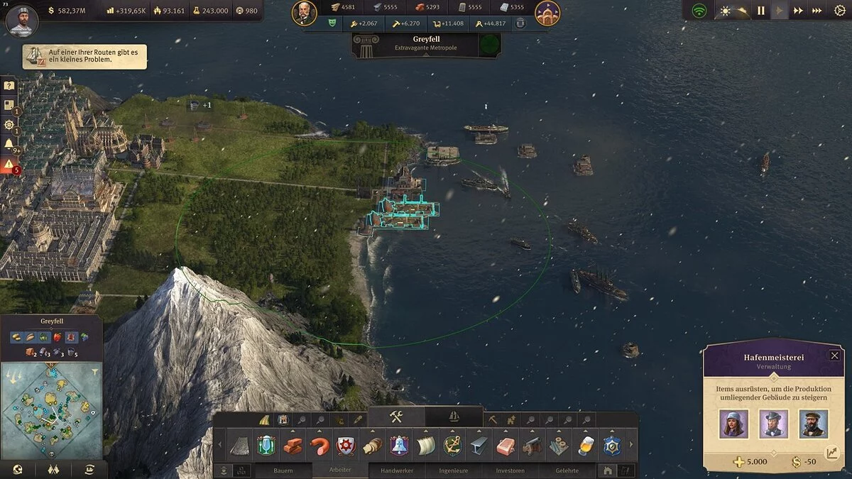 Anno 1800 — Увеличение диапазона и слотов