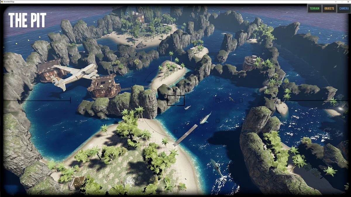 Stranded Deep — Карта Яма