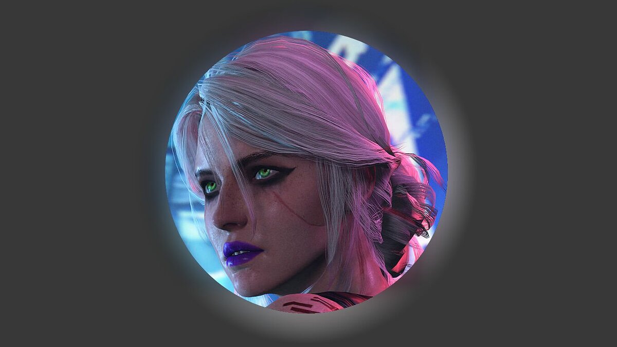 Cyberpunk 2077 — Круглая иконка для игры