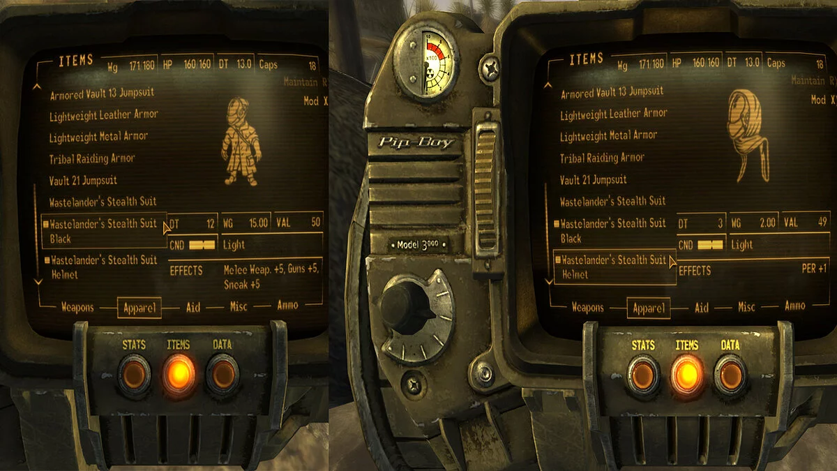 Fallout: New Vegas — Скрытный костюм жителя пустоши