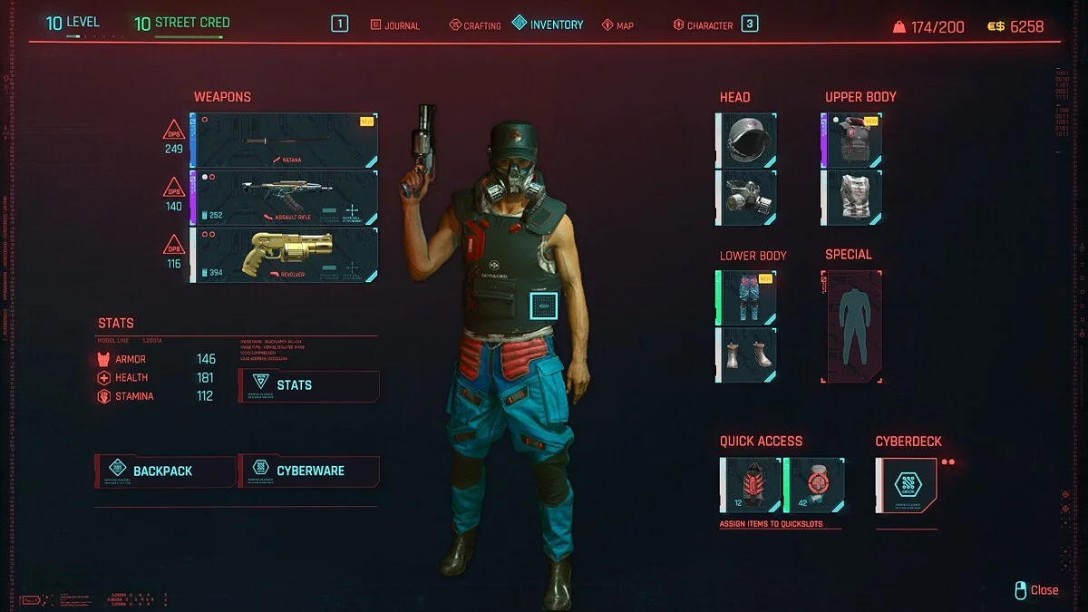 Cyberpunk 2077 — Правая кнопка мыши для возврата или отмены