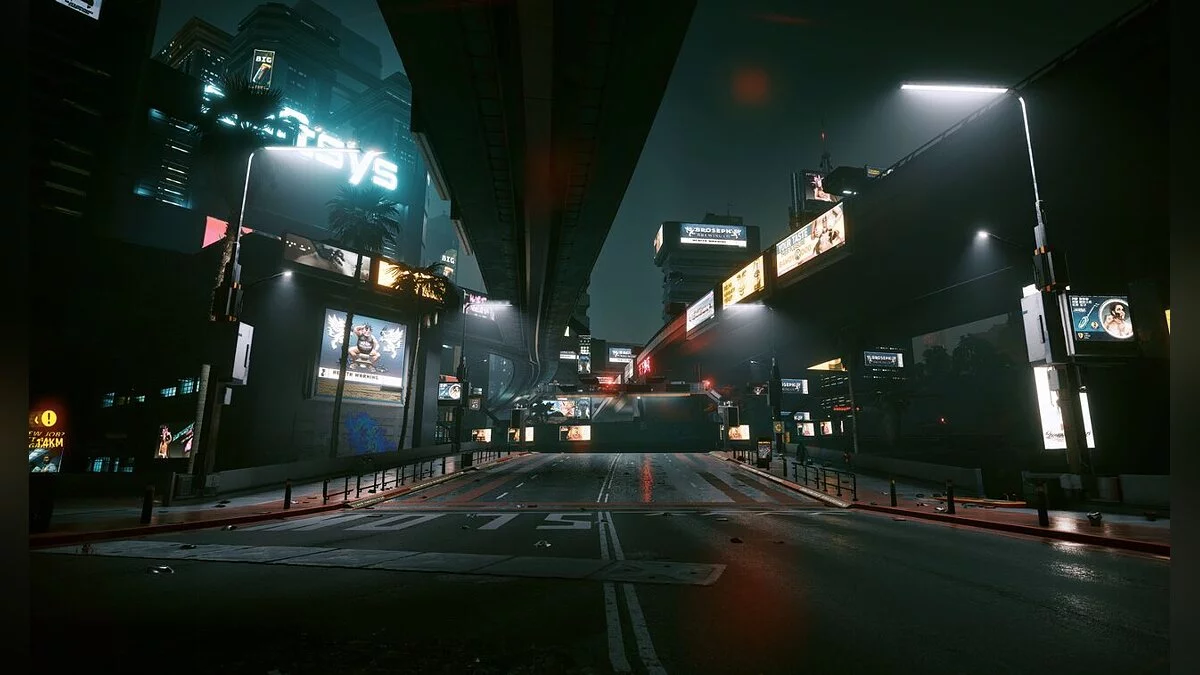 Cyberpunk 2077 — Улучшенная графика города