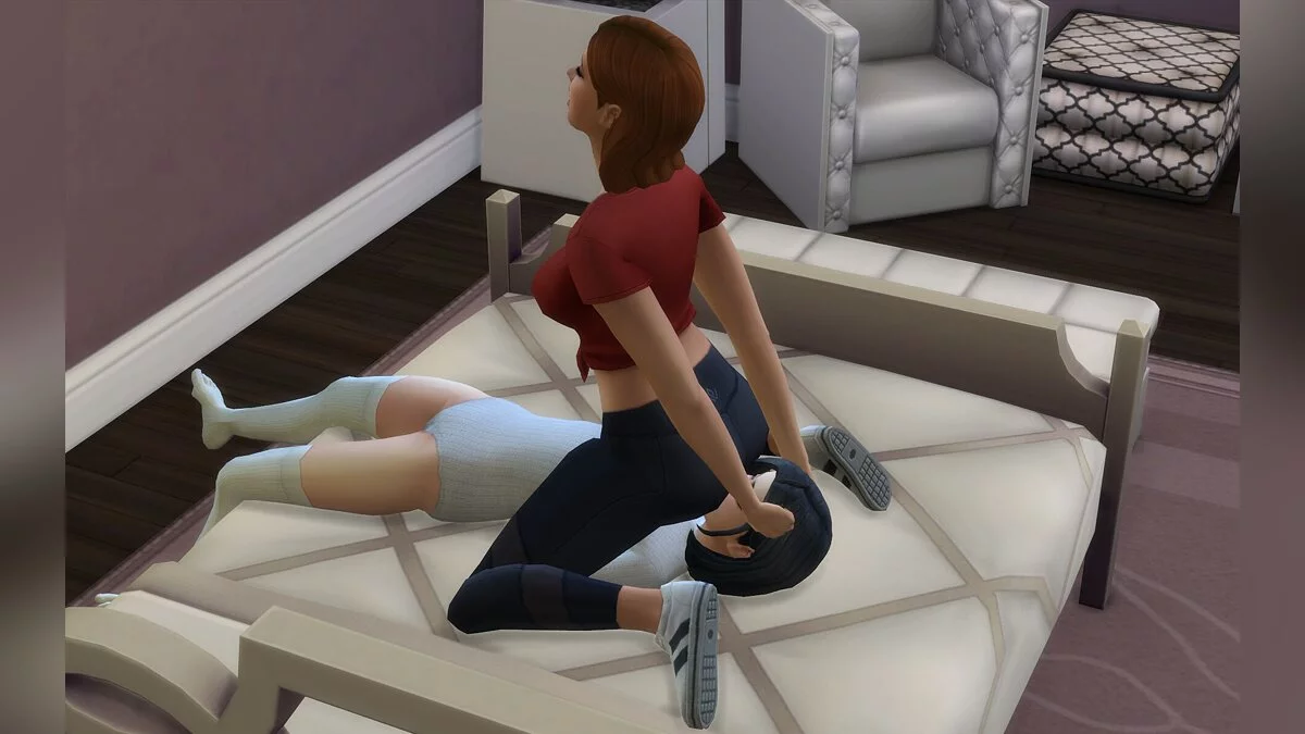 The Sims 4 — F/F Facesitting Poses