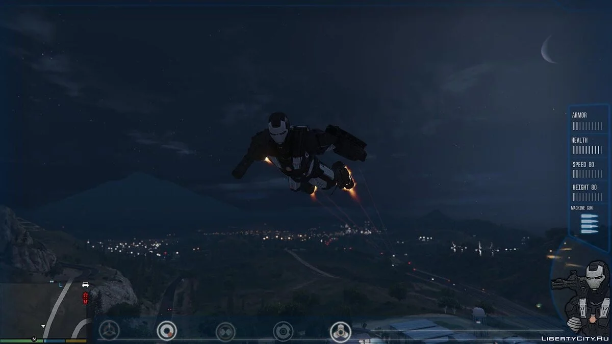 GTA 5 — Скрипт «Железный человек»