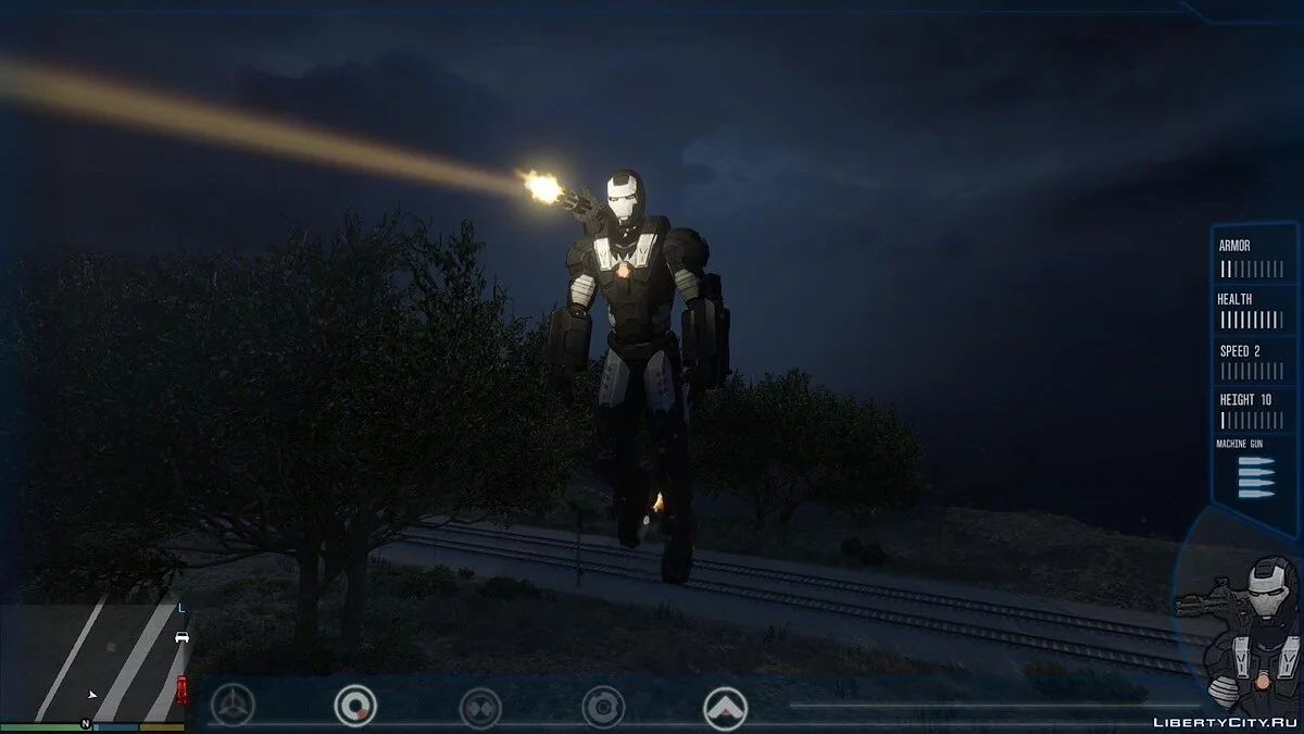 GTA 5 — Скрипт «Железный человек»