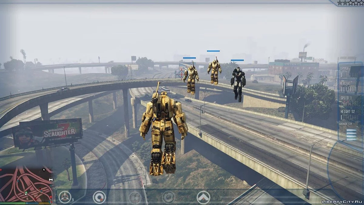 GTA 5 — Скрипт «Железный человек»