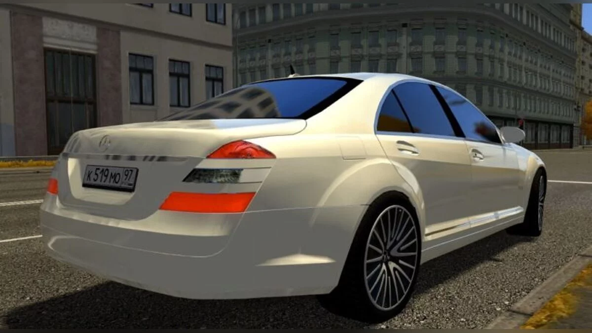 City Car Driving — Mercedes-Benz S320 CDi W221