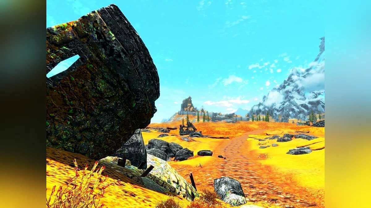 The Elder Scrolls 5: Skyrim — Back to the Past mod 8bit COLOR TGA EGA Total texture Conversion n FONTS