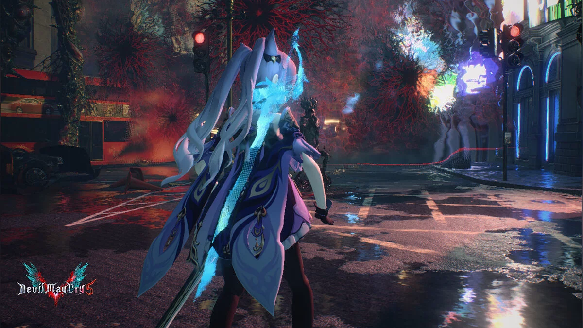 Devil May Cry 5 Special Edition — Кэ Цин из игры Genshin Impact