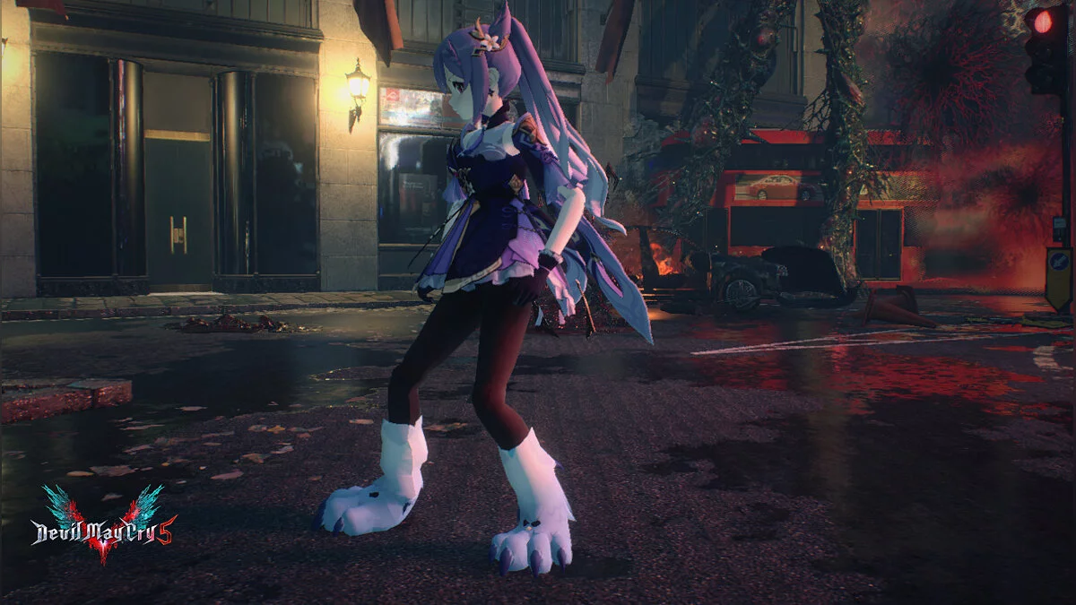 Devil May Cry 5 Special Edition — Кэ Цин из игры Genshin Impact