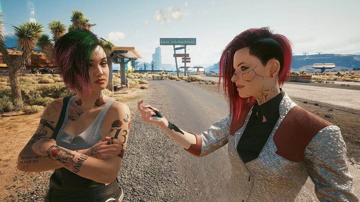 Cyberpunk 2077 — Пресет для Ви в виде Джуди