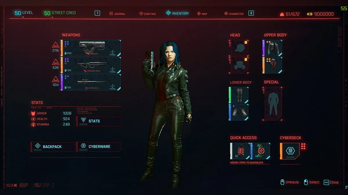 Cyberpunk 2077 — Легендарная Ви в хардкорном режиме в начале игры