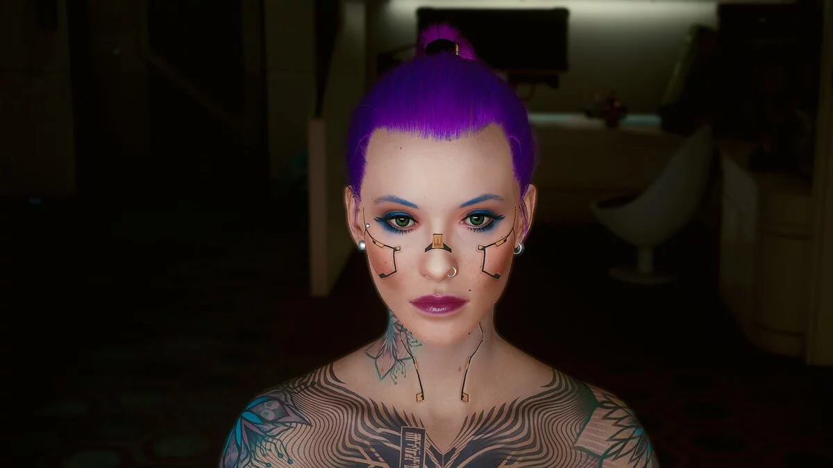 Cyberpunk 2077 — Ви в стиле синтвейв