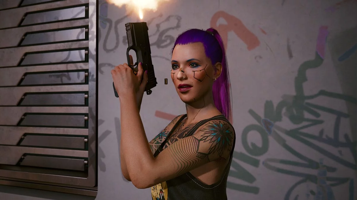 Cyberpunk 2077 — Ви в стиле синтвейв