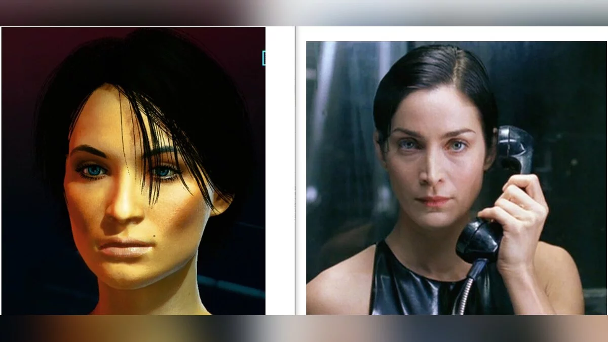 Cyberpunk 2077 — Тринити из фильма «Матрица»