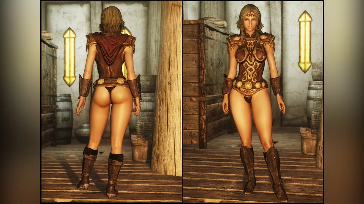 Elder Scrolls 5: Skyrim Special Edition — Переделанная броня CBBE